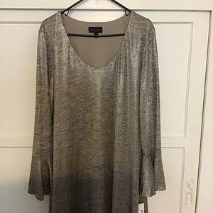 Connected Apparel Women's Metallic Dress